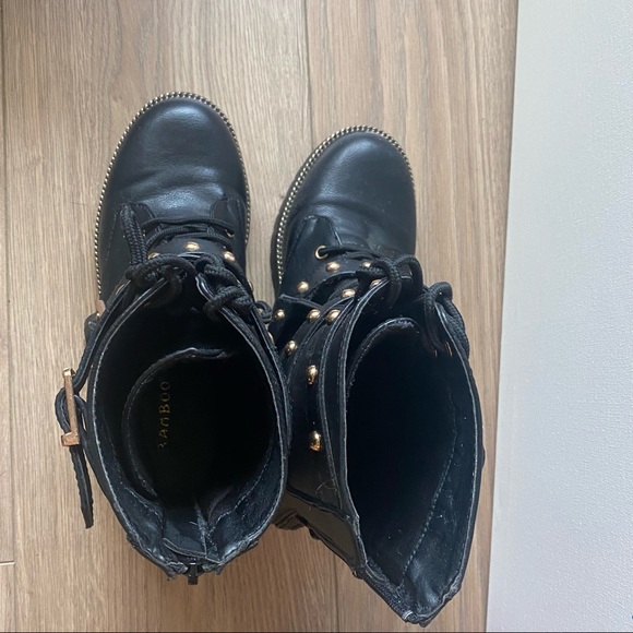 Faux leather boots - Picture 2 of 5